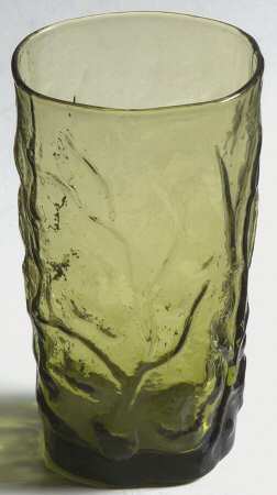 Driftwood Avocado Green Flat Juice Glass