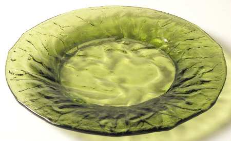 Driftwood Avocado Green Luncheon Plate
