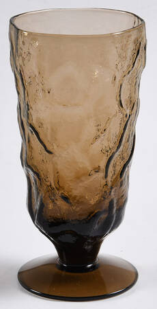 Driftwood Brown Footed Tumbler