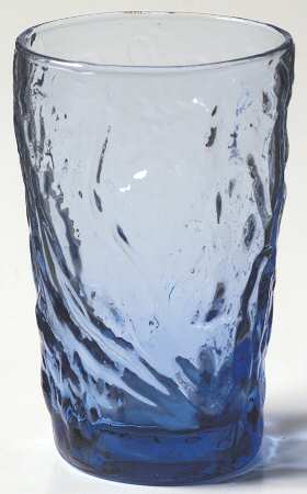 Driftwood Delphine Blue (Royal Blue) Flat Juice Glass