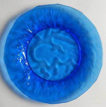 Driftwood Delphine Blue (Royal Blue) Luncheon Plate