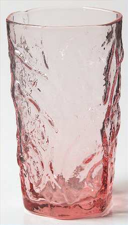 Driftwood Dark Pink Flat Juice Glass