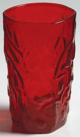 Driftwood Red Flat Juice Glass