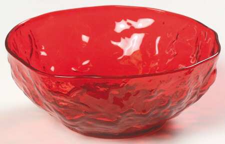 Driftwood Red Small Fruit Dessert Bowl