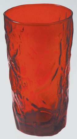 Driftwood Red Highball Glass