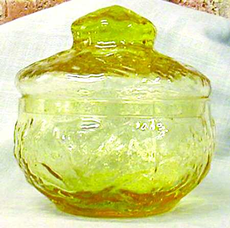 Driftwood-Yellow Candy Box & Lid