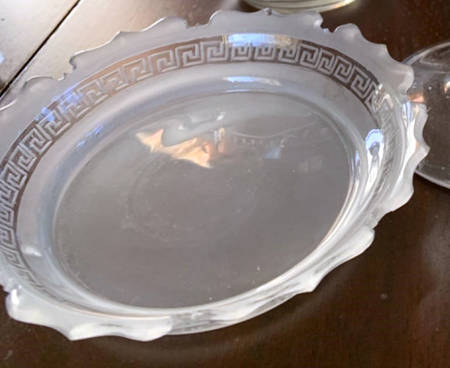 Engraved 320 Small Fruit Dessert Bowl