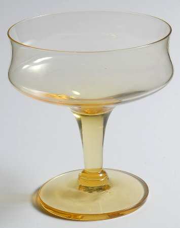 Fashionables Yellow (Non Optic) Champagne/Tall Sherbet