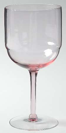 Galaxy Pink Water Goblet