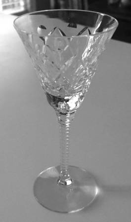 Gothic Cordial Glass