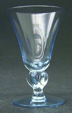 Ingrid Blue Wine Glass