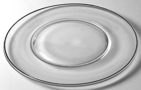 Juliet (Platinum Trim) Luncheon Plate