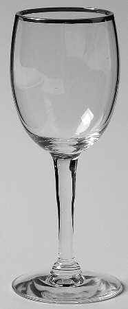 Juliet (Platinum Trim) Cordial Glass