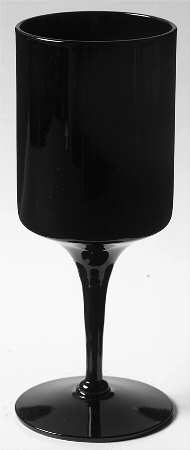 Nocturne Black Wine Glass