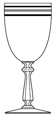Platinum Crystal Line #5 by Seneca