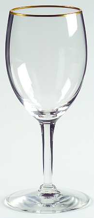 Puritan (Gold Trim) Wine Glass
