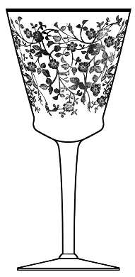 Rose Lace Platinum (Stem 176) by Seneca