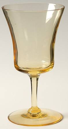 Seville Yellow Wine Glass