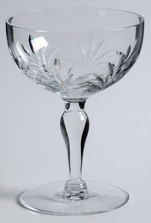Sherwood (Polished Cut) Champagne/Tall Sherbet