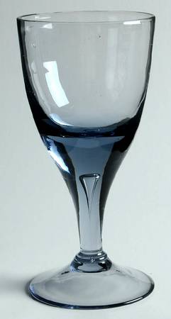 Stockholm Blue Smoke Wine Glass