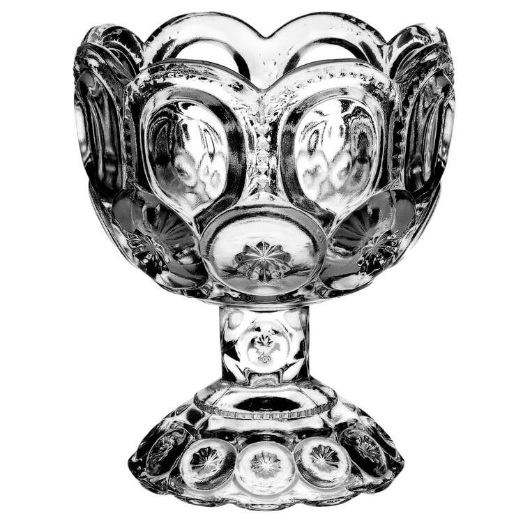Moon and Star Clear Small Compote No Lid