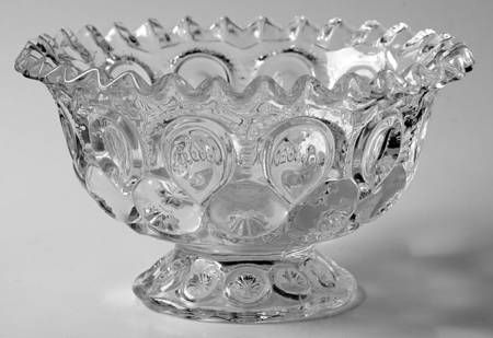 Moon and Star Clear Compote