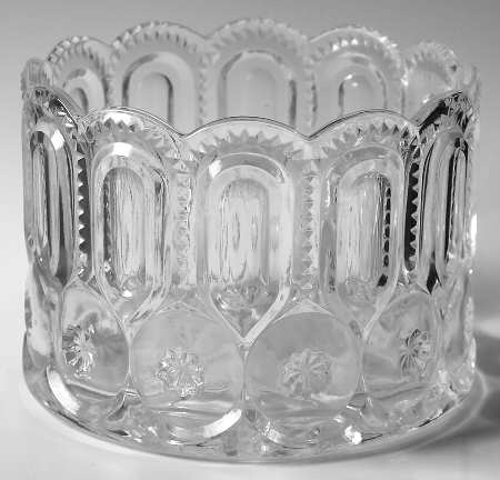 Moon and Star Clear Medium Jardiniere