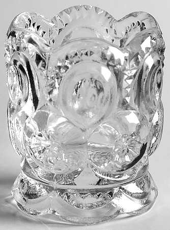 Moon and Star Clear Toothpick Holder