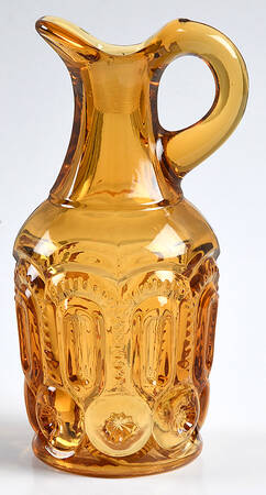 Moon and Star Amber Cruet No Stopper