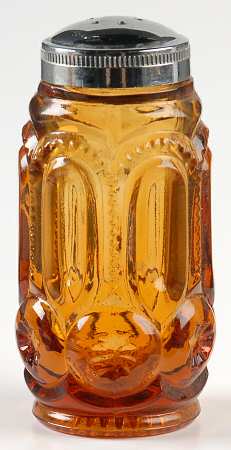 Moon and Star Amber Shaker with Metal Lid