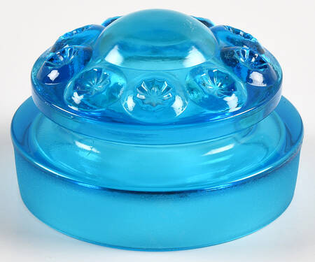 Moon and Star Blue Lid for Large Canister