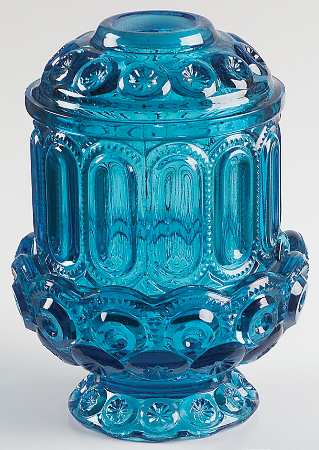 Moon and Star Blue (2 Piece) Fairy Lamp
