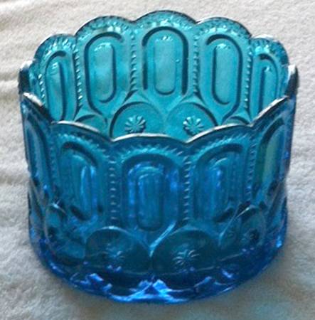 Moon and Star Blue Medium Jardiniere