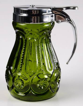 Moon and Star Green Syrup with Metal Drip Cut Lid