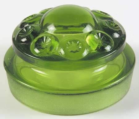 Moon and Star Green Lid for Large Canister
