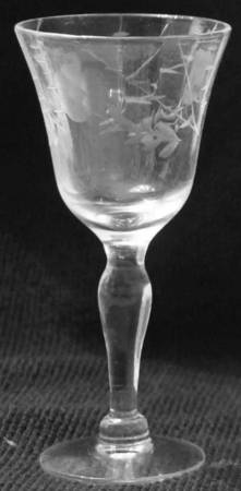 Drury (Bulbous Stem) Cordial Glass