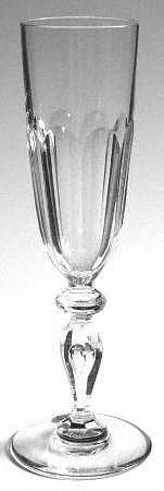 Alexandre Clear Fluted Champagne