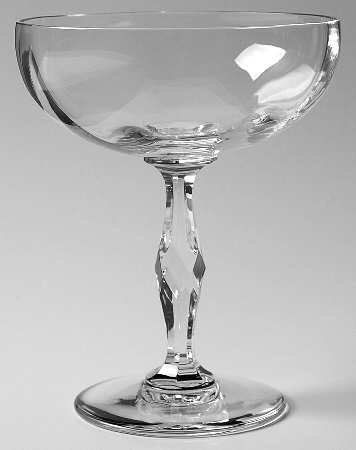 Bartholdi Clear (Optic) Champagne/Tall Sherbet