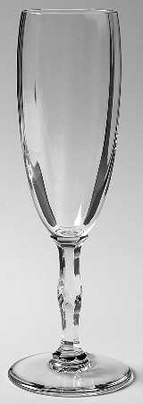 Bartholdi Clear (Optic) Fluted Champagne
