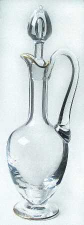 Bizet Gold Wine Decanter & Stopper