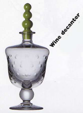 Bubbles Wine Decanter & Stopper