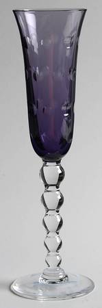 Bubbles Violet Fluted Champagne