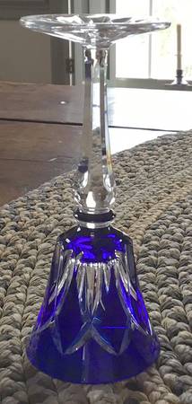 Camargue (Cut) Cobalt Blue (Colored) Wine