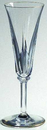 Cerdagne Gold Fluted Champagne