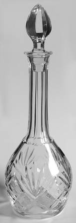 Chantilly Clear Wine Decanter & Stopper