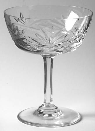 Chantilly Clear American Sherbet/Champagne