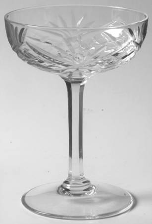 Chantilly Clear Champagne/Tall Sherbet
