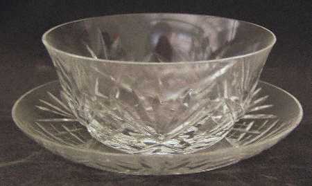 Chantilly Clear Finger Bowl & Underplate