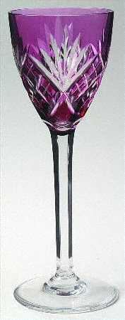 Chantilly Clear Amethyst Hock Wine