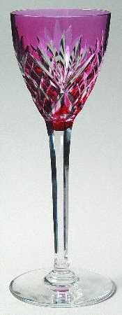 Chantilly Clear Red Hock Wine by St Louis